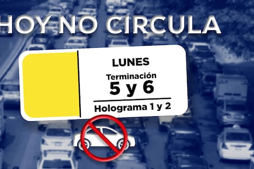 Toca ‘navegar’ en las carabelas: Hoy No Circula del lunes 12 de octubre en CDMX y Edomex