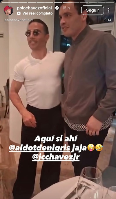 Salt Bae junto a Julio César Chávez. (Foto: Captura)