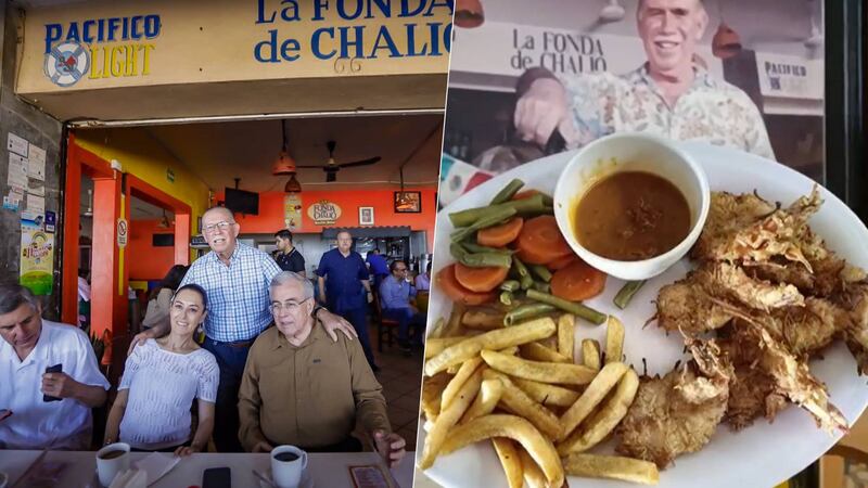 Puro taco Gobernador: ¿Cuánto cuesta comer en la fonda donde Claudia Sheinbaum desayunó camarones?