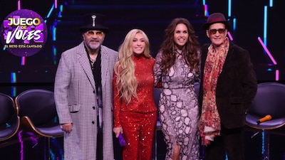 'Juego de voces' estrena la segunda temporada donde regresan participantes como Lucerito Mijares y su papá Manuel Mijares. (Foto: Especial El Financiero)