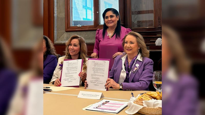 Ministra Yasmín Esquivel llama a levantar la voz frente a la violencia contra las mujeres