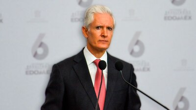 Alfredo del Mazo dio a conocer su renuncia del PRI.