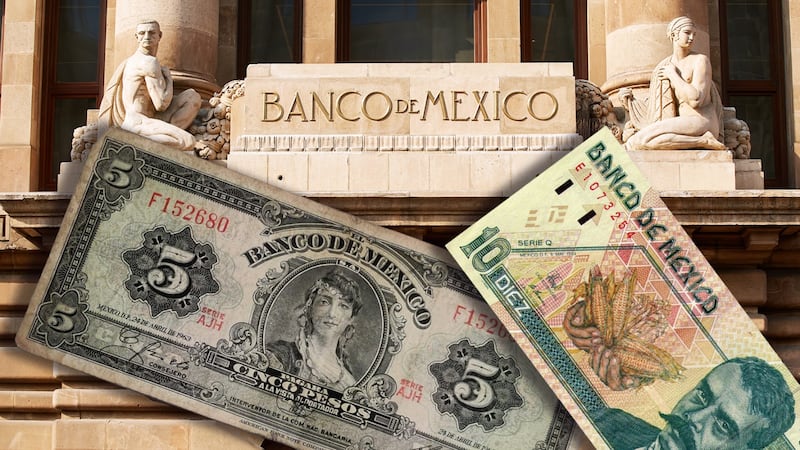 Así eran los billetes de 5 y 10 pesos en México: ¿Por qué Banxico los sacó?