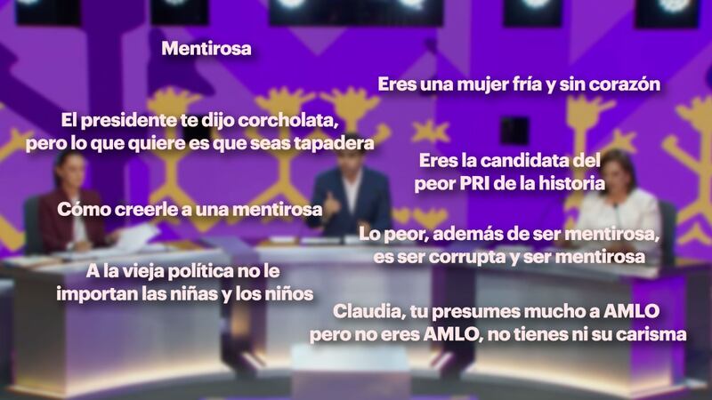 ‘¡¿Cómo creerle a una mentirosa?!’ Las frases que ‘encendieron’ el debate presidencial 2024