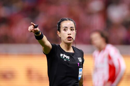 Katia García, amenazada tras juego de Leagues Cup, es apoyada por la FIFA: ‘Sin árbitros no hay futbol’