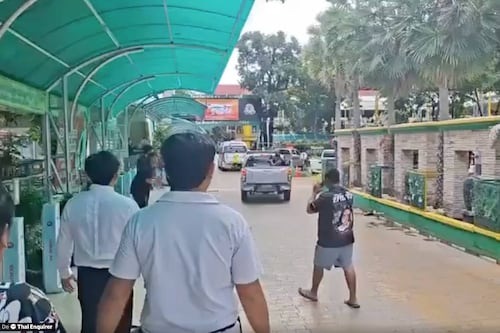 Un tirador se suicida después de matar a dos personas y dejar 15 heridas en una escuela de Bangkok