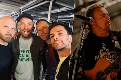 ¡Ay dolor!: Coldplay y Fher, de Maná, cantan ‘Rayando el Sol’ en Guadalajara