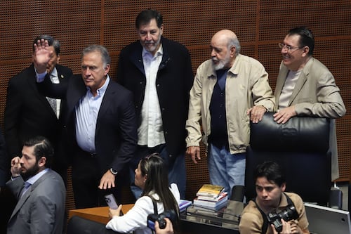 Miguel Ángel Yunes reaparece en el Senado y evita hablar sobre su apoyo a Morena: ‘Lo de ayer ya pasó’