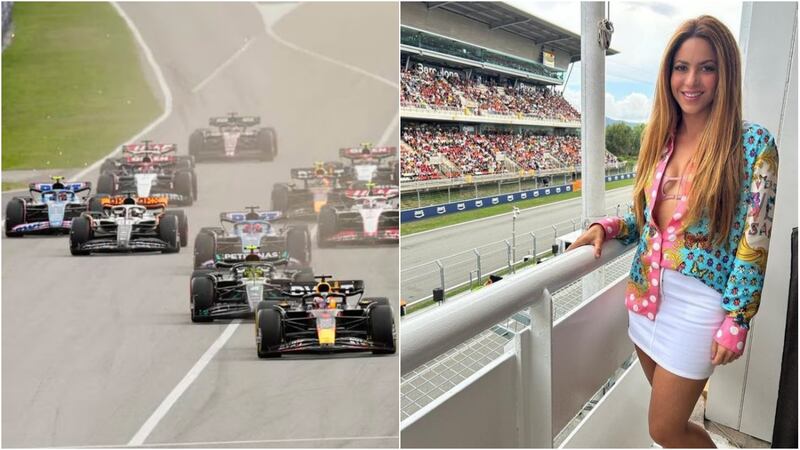 ¿Por culpa de Shakira? Fórmula 1 podría limitar presencia de famosos en las carreras