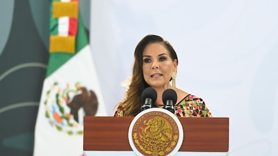 María Elena Lezama, gobernadora de Quintana Roo, aseguró que Moody's elevó la calificación crediticia de Quintana Roo (Foto: PRESIDENCIA/CUARTOSCURO?