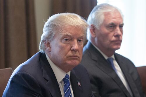 Elecciones EU: Donald Trump agradece declinación a Ron DeSantis y ataca a Nikki Haley