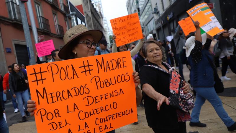 Comerciantes de CDMX anuncian megabloqueos para el 14 de septiembre