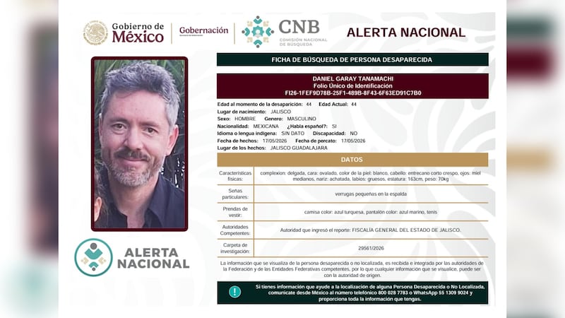 ¿Qué sabemos de Daniel Garay, el empresario que desapareció en Guadalajara?