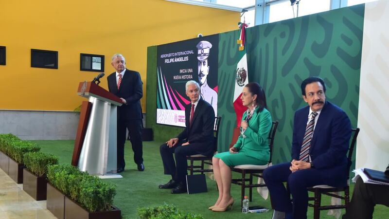 ‘Perdón por el comercial...’: Fayad aprovecha inauguración del AIFA para promocionar barbacoa de Hidalgo