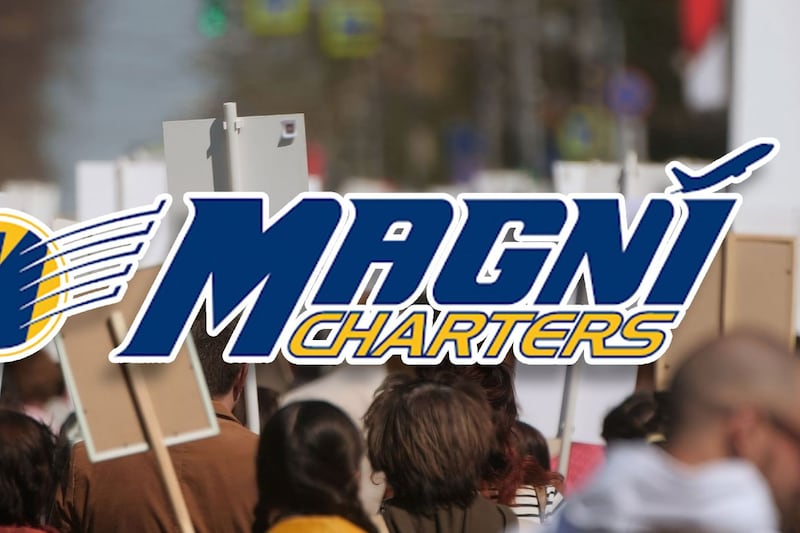 Trabajadores de Magnicharters emplazan a huelga por incumplimiento de contrato