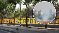 CCH Azcapotzalco cancela clases por mala calidad de aire ante incendio en Vaso Regulador ‘El Cristo’