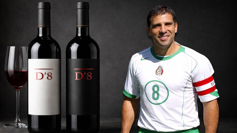 ‘Me gusta que sea exclusivo’: Así es D’8, el vino de Alberto García Aspe, exjugador de la Selección Mexicana