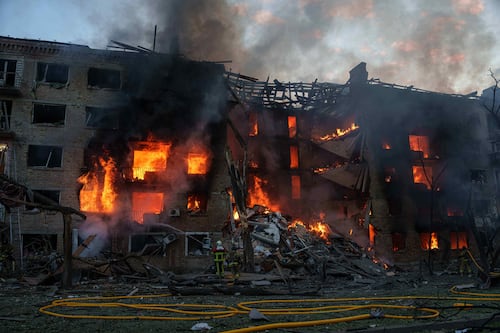 Así fue el ataque más duro de Rusia a Kiev, la capital de Ucrania, con 90 misiles y 600 drones