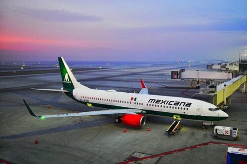 Mexicana transporta a solo 78 pasajeros en promedio por vuelo
