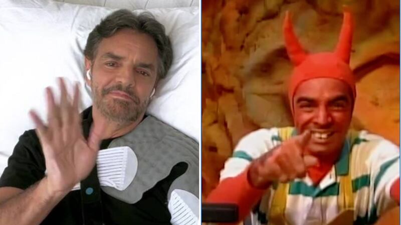 Eugenio Derbez explica en video de comedia cómo sucedió el accidente: ‘Mamá, escucho borroso’