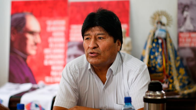 Y a todo esto... ¿Qué hace Evo Morales en México?