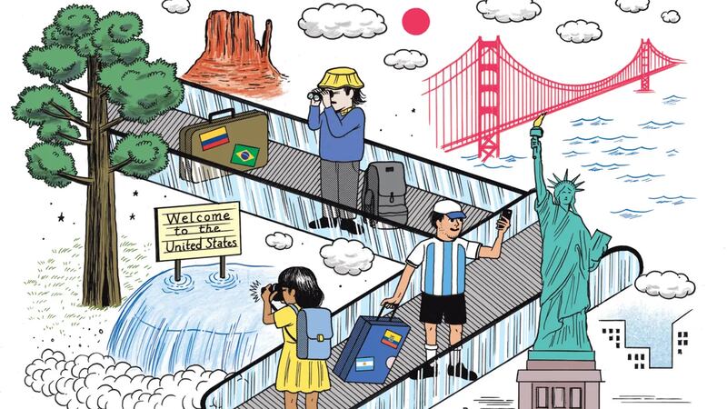 Sudamérica da oxígeno al turismo en EU