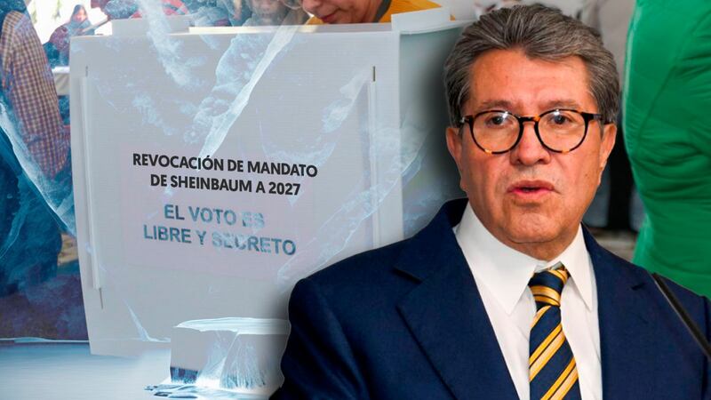Monreal ‘congela’ reforma para mover revocación de mandato de Sheinbaum a 2027