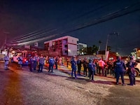 Disparos, gritos y muertos durante una protesta de trabajadores de la Universidad Autónoma de Guerrero