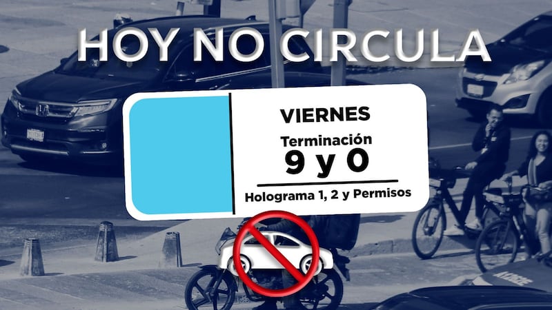 Viernes de ‘cubabys’ sin auto: ¿Cómo opera el Hoy No Circula para el 17 de abril en CDMX y Edomex?