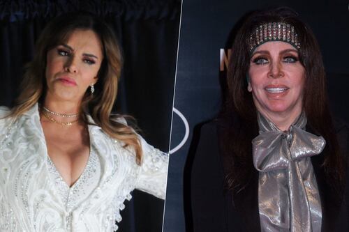 ¿Lucía Méndez y Verónica Castro sí tienen una rivalidad y se pelearon? Esto dijo la actriz