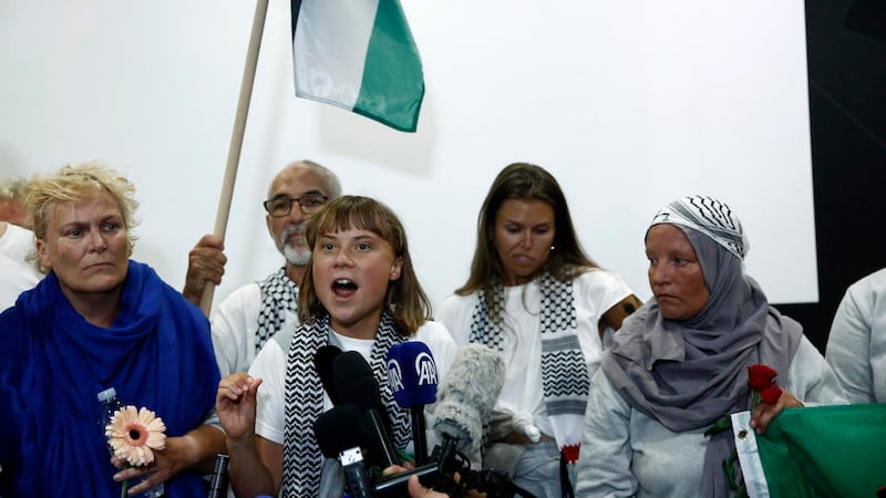 Greta Thunberg denuncia que Israel intensifica el genocidio en Gaza y viola el derecho internacional