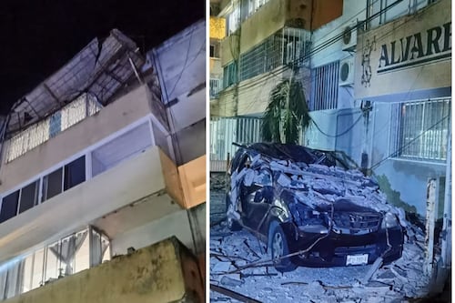 Deslaves y torre de control dañada: sismo de 7.1 ‘azota’ fuerte a Acapulco