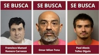 Fuga en el Cereso II de Hermosillo: Identifican a los tres reos prófugos y difunden sus fotografías