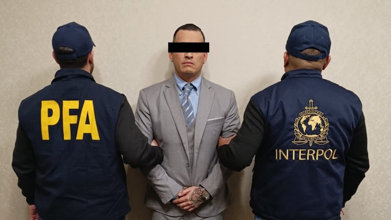 Argentina detiene a Rodolfo Junior Aguirre, mexicano buscado por Interpol por presunto narcotráfico en EU