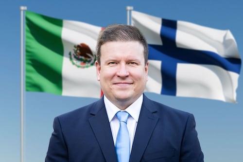 Finlandia y México, momento de oportunidades: Ville Tavio