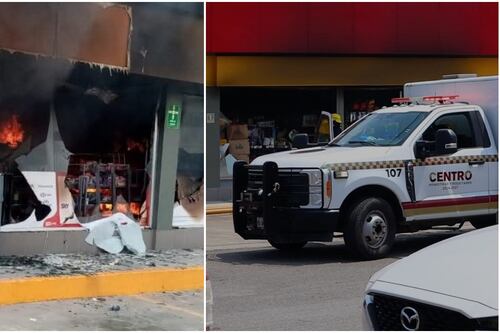 Arde Tabasco: Quema de autos y comercios desatan el pánico en Villahermosa