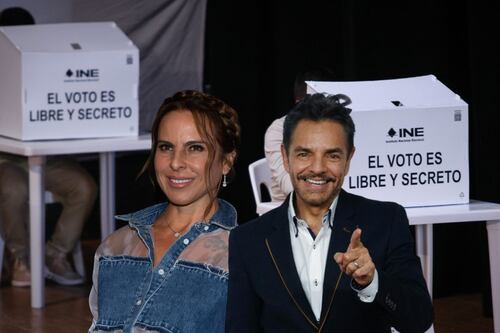 Eugenio Derbez y Kate del Castillo, criticados por sus llamados a votar el 2 de junio