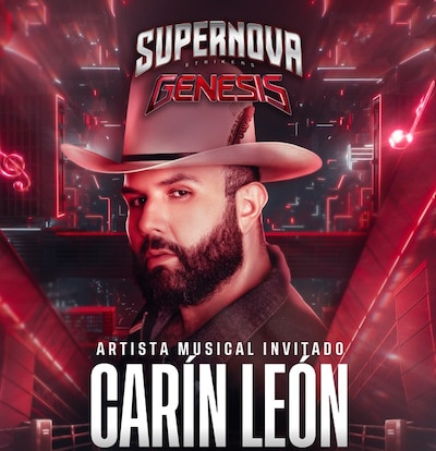 Carin León es el artista principal para Supernova. (Foto: Cortesía Netflix).