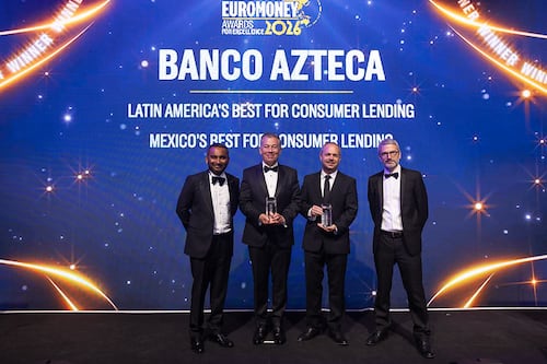 Banco Azteca fortalece su presencia global con tres reconocimientos internacionales en un solo mes