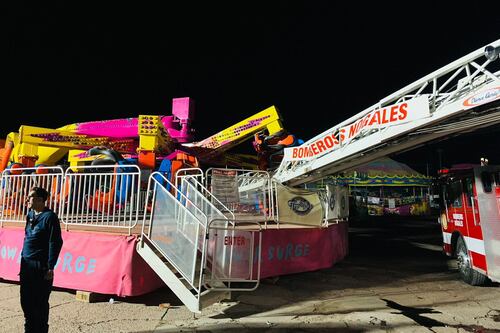 Juego mecánico colapsa en Sonora: Dan de alta a 3 personas heridas