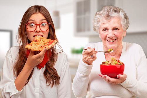 Lo que comen las generaciones