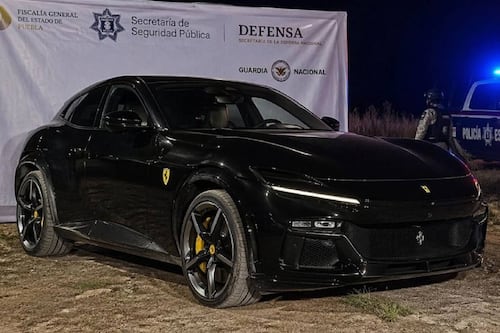 ¿Qué sabemos del robo de un Ferrari Purosangue en la autopista Puebla-Orizaba?