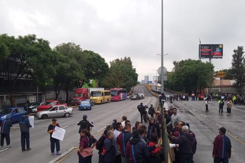 Trabajadores de limpieza del IPN bloquean Circuito Interior: ¿Por qué se manifiestan este martes?