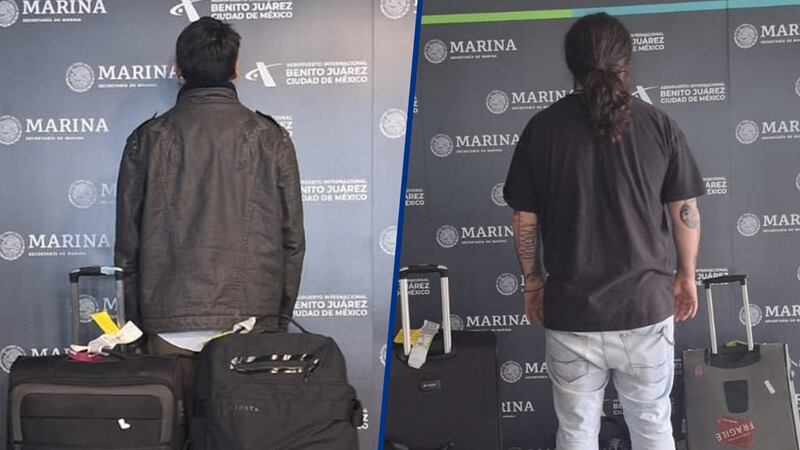 ‘Éxtasis... en el AICM’: Caen 2 pasajeros provenientes de Francia con más de 10 kilos de cocaína y morfina