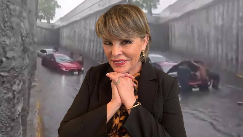 Ofelia Cano, actriz de ‘Rubí’, queda atrapada en inundación: ‘Tuvimos que salir por las ventanas’