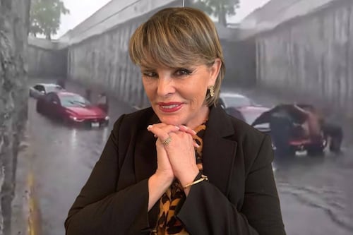 Ofelia Cano, actriz de ‘Rubí’, queda atrapada en inundación: ‘Tuvimos que salir por las ventanas’