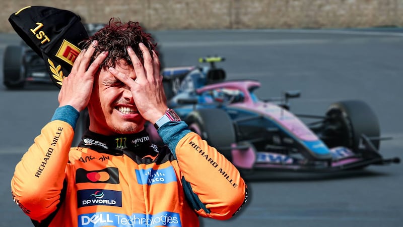 Norris explota contra Colapinto por choque en Bakú: ‘Hay pilotos que no deberían estar en F1’