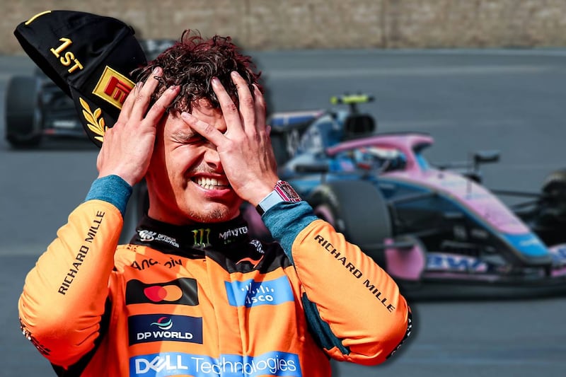 Norris explota contra Colapinto por choque en Bakú: ‘Hay pilotos que no deberían estar en F1’
