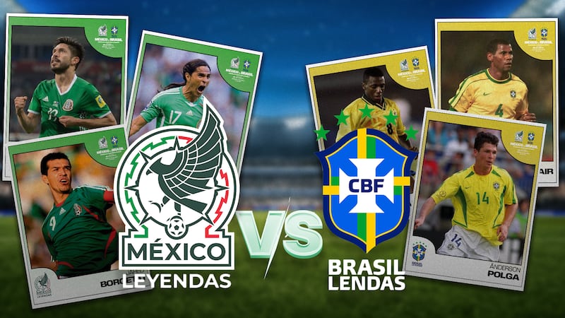 México vs. Brasil: Fecha, hora, sede, alineaciones y todo lo que debes saber del partido de leyendas