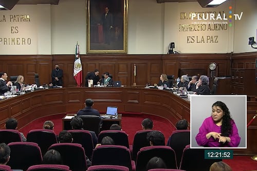 Lenia Batres interrumpe participación de ministro Giovani Figueroa en la Corte: ‘¿Puedo continuar?’